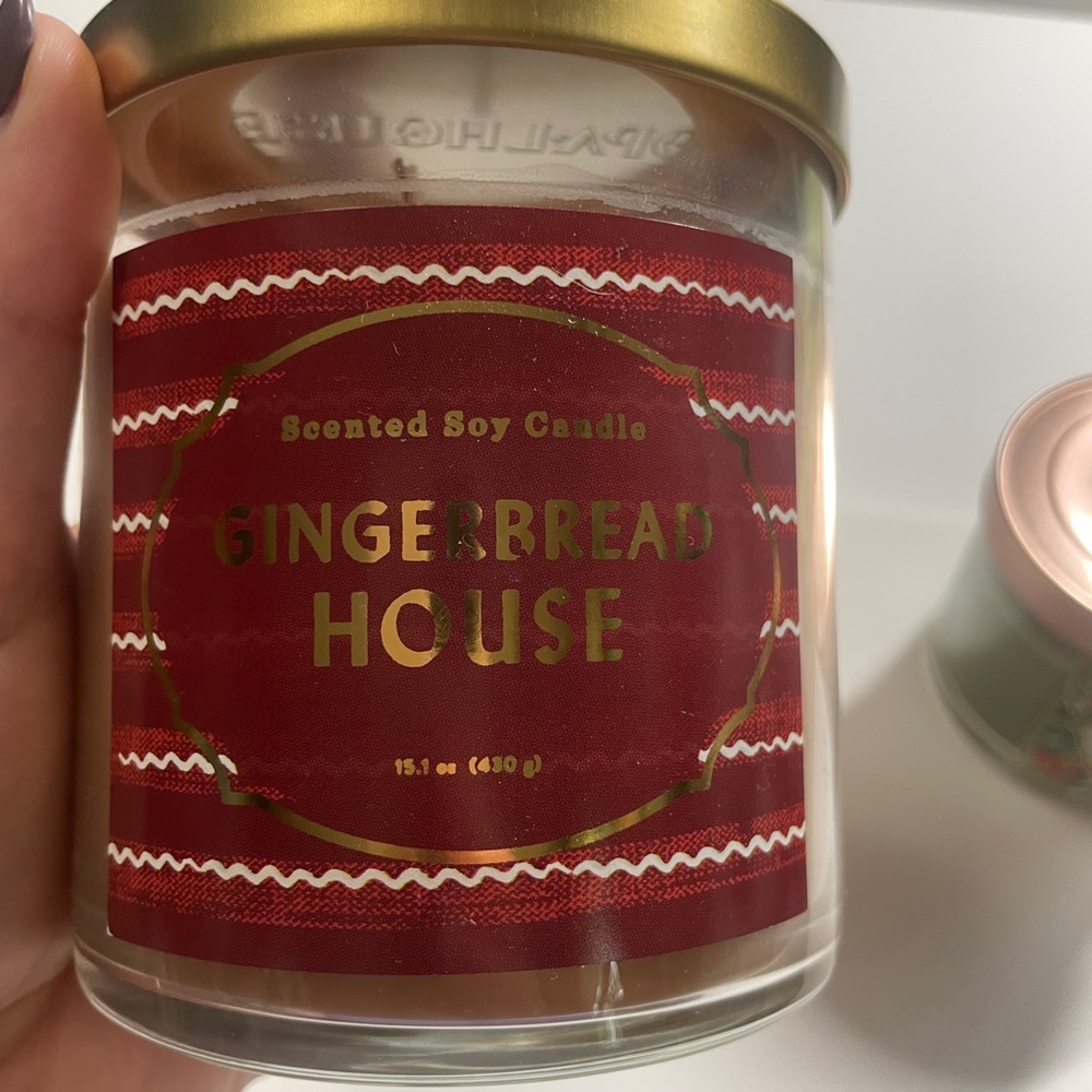 Target Opalhouse candle I’m Gingerbread House